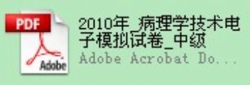 最全的2010病理学与病理学技术（中）晋级资料图2