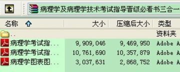 最全的2010病理学与病理学技术（中）晋级资料图5