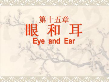 组织胚胎学-眼和耳（图片）图1